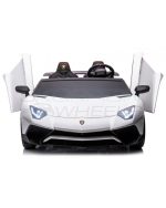 παιδικό ηλεκτρικό αυτοκίνητο Lamborghini 24V λευκό διθέσιο