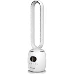 Bladeless Ανεμιστήρας Πύργος Eurolamp 30W με Μοτέρ DC & Ιονιστή