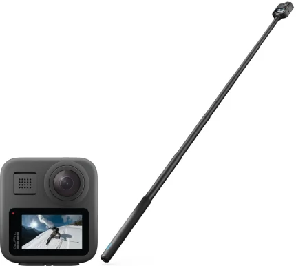 GoPro MAX 360 Action Camera με πτυσσόμενο κοντάρι επέκτασης 1.2 μέτρων