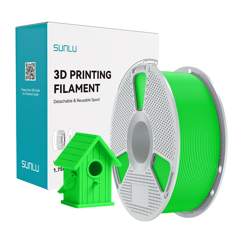 Νήμα Sunlu ASA Green καρούλι 1kg για τρισδιάστατες εκτυπώσεις εξωτερικού χώρου