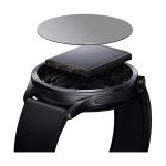 Xiaomi S5 Black SmartWatch με κάσα από ανοξείδωτο ατσάλι και λουράκι FKM
