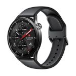 Xiaomi S5 Black SmartWatch με κάσα από ανοξείδωτο ατσάλι και λουράκι FKM