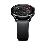 Xiaomi S5 Black SmartWatch με κάσα από ανοξείδωτο ατσάλι και λουράκι FKM